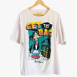 REASON Clothing Plus “Get the Bag” Oversized Tee XXL White